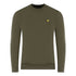 Lyle Scott Ripstop Panel Green Sweater